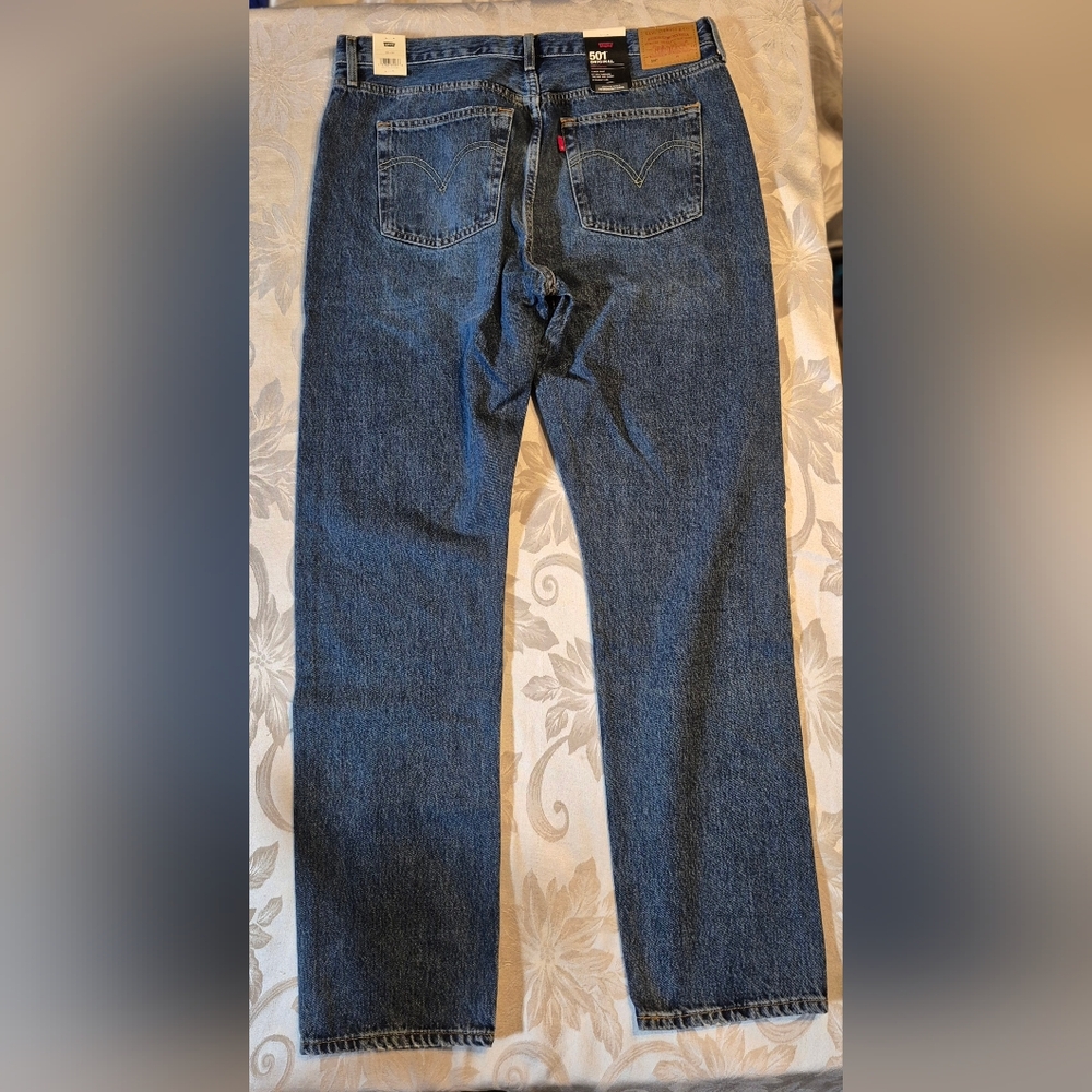 NWT•Woman's Levi's 501 Original•High Rise•Button Fly•W33/L32•100%Cotton - Picture 12 of 12